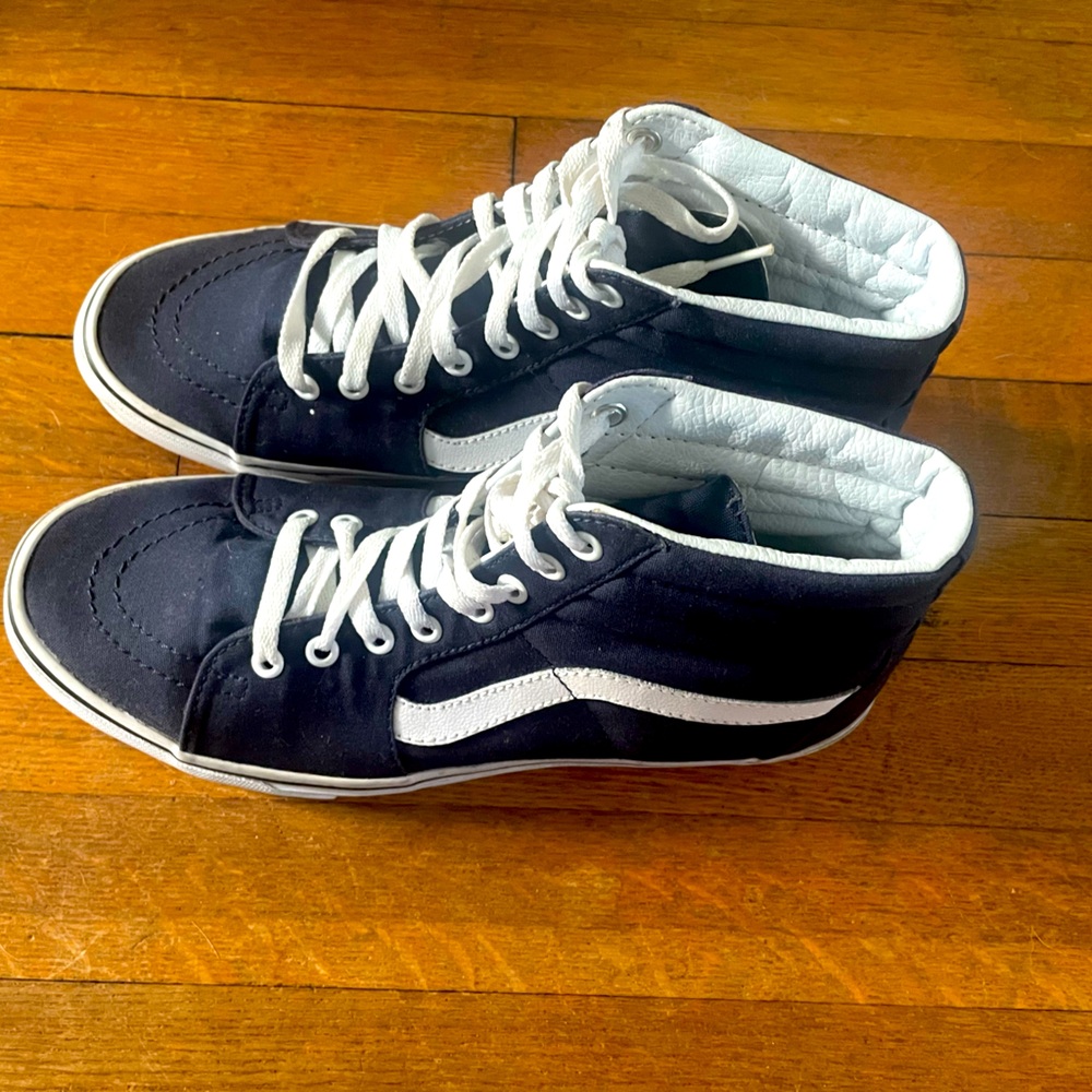 Vans Sk8 Hi Canvas Navy men’s 10